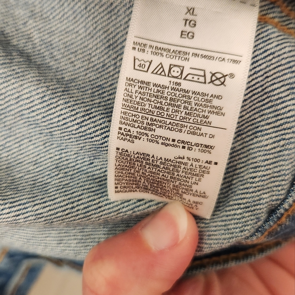 Old Navy Blue Denim Jacket - Picture 4 of 4